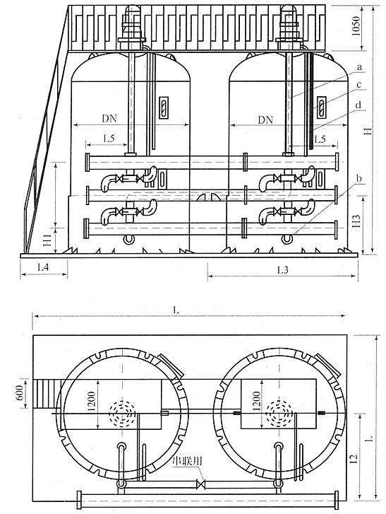 LDL-XWQ高效纖維球過濾器